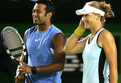 ＜テニス 07全豪オープン＞混合ダブルス、パエス／ストーサー組 ストレートで2回戦進出を決める - オーストラリア