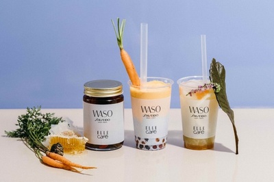 資生堂「WASO」がエルカフェとコラボ、10/1からスペシャルドリンク発売