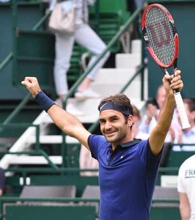 フェデラーが順当に4強、準決勝の相手はズベレフ ゲリー・ウェバー・オープン