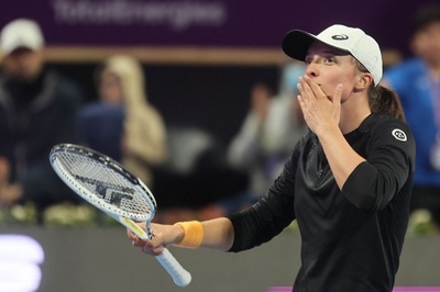 シフィオンテク圧勝 カタールOP連覇に王手