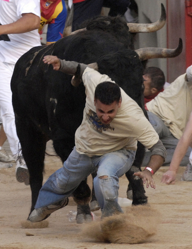 3日目を迎えたスペイン牛追い祭り