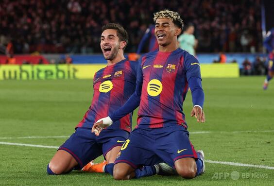 バルセロナが2年半ぶりに本拠地カンプ・ノウ帰還、ビルバオに4発快勝