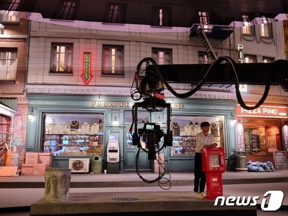 バーチャルプロダクションステージ(c)news1