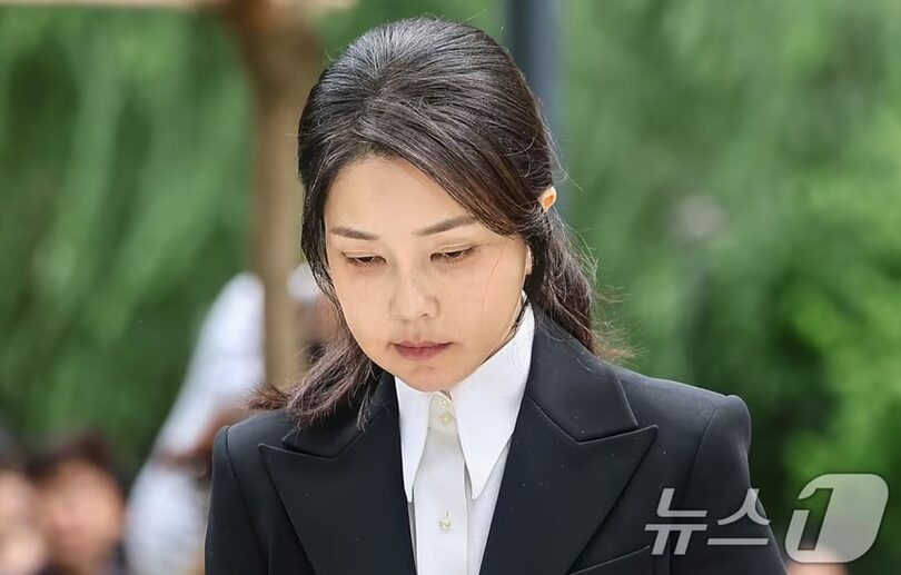 韓国のユン・ソンニョル（尹錫悦）前大統領の妻キム・ゴニ（金建希）氏(c)news1