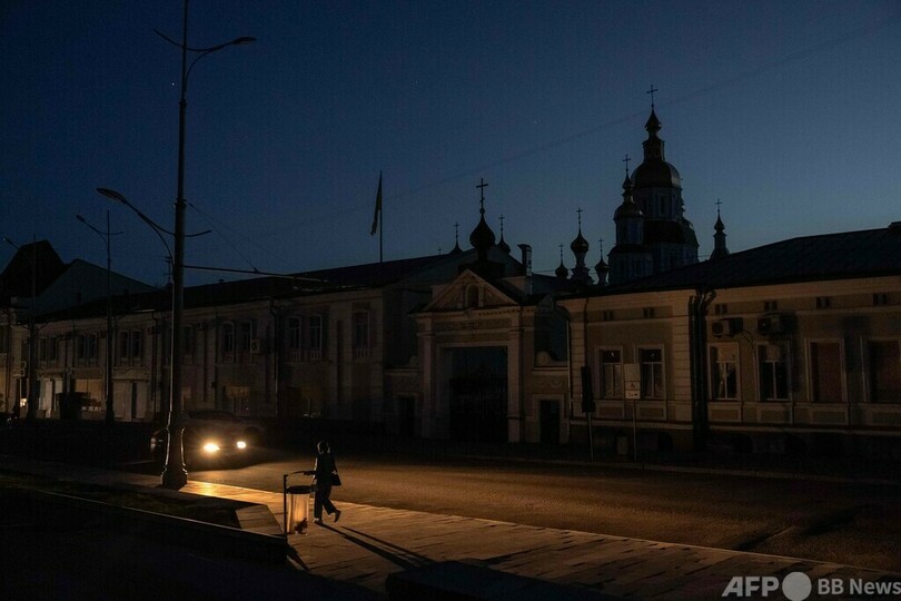 火力発電所の8割、ロシアの攻撃受ける ウクライナ