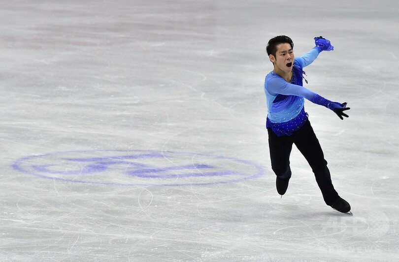 村上大介が男子sp首位 羽生は苦しみ6位 スケート カナダ 写真1枚 国際ニュース Afpbb News