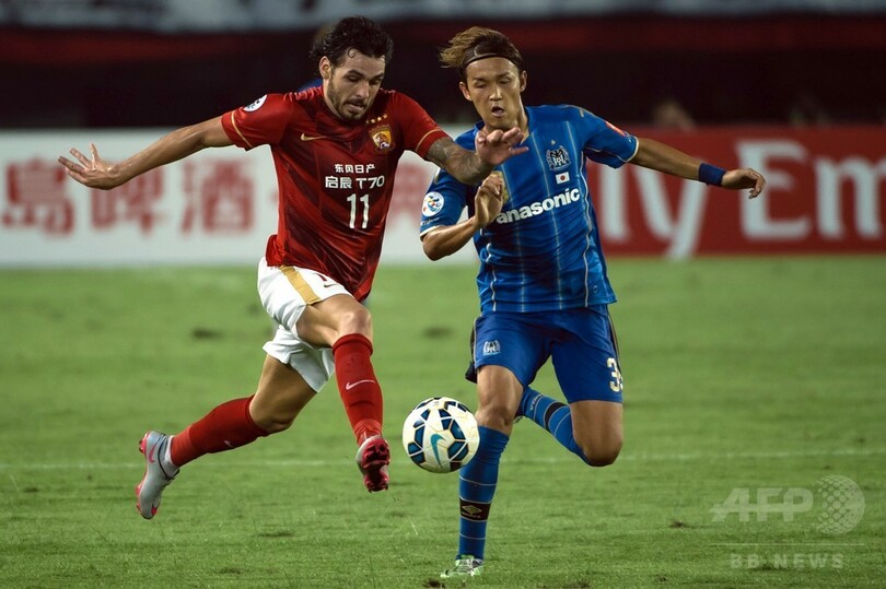 ガンバ、広州恒大に敗れるも1点差で第2戦へ アジア・チャンピオンズリーグ