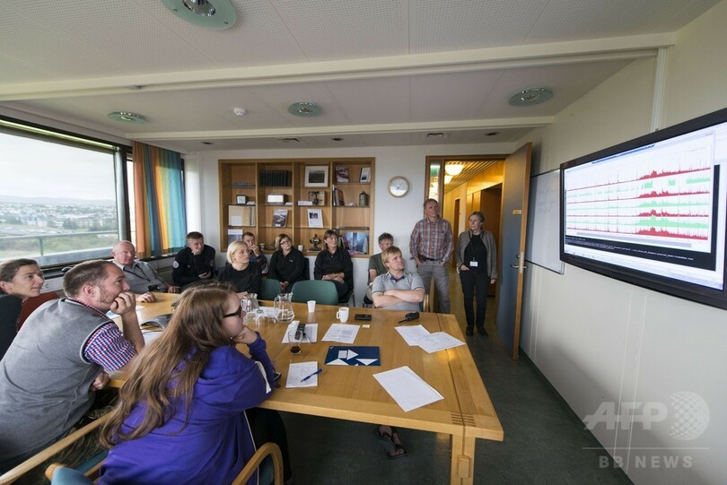アイスランド、航空警戒レベル最高に 大規模噴火の恐れ高まる