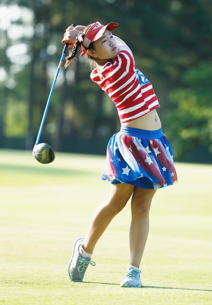 11歳で全米女子オープン出場のリー、初日を78で終える 