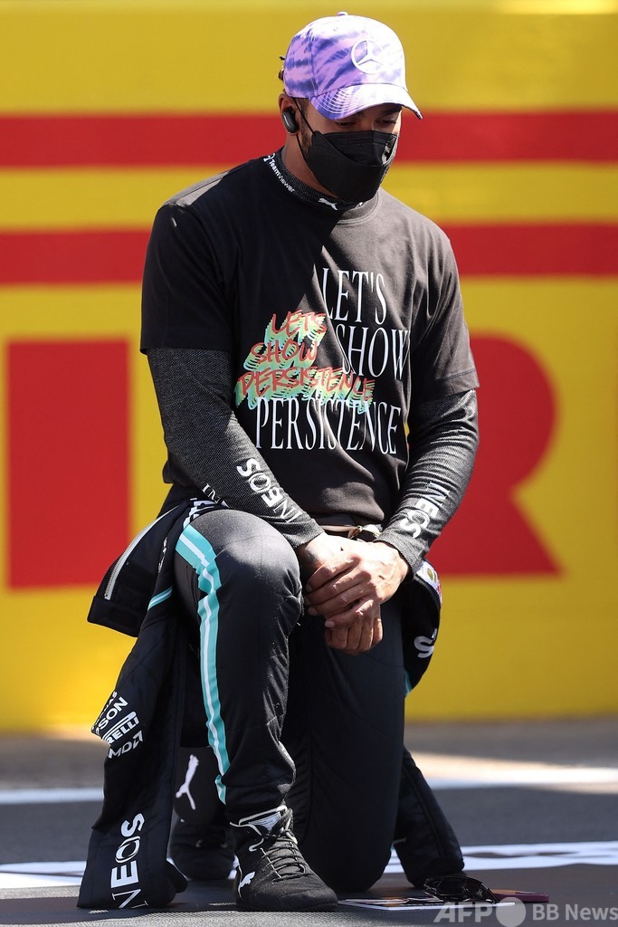F1王者ハミルトン、SNSで人種差別被害 優勝した英国GPめぐり