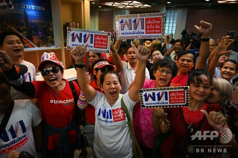 タイ軍政政党、予想外の優勢 クーデター後初の総選挙