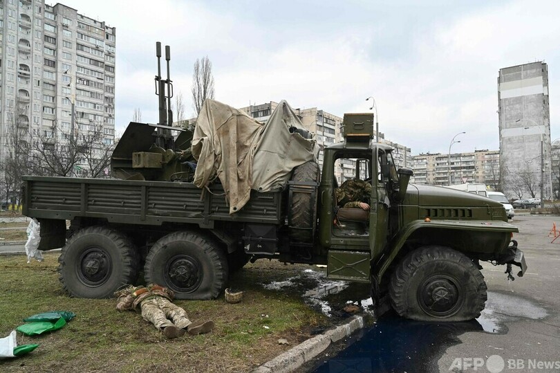 ウクライナ首都で市街戦 ロシア部隊が市内侵入