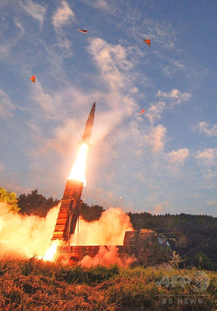 韓国軍が弾道ミサイル発射訓練 北朝鮮の核実験受け 写真7枚 国際ニュース Afpbb News