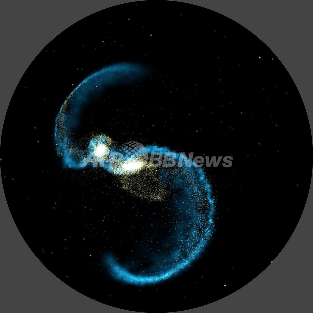 天の川銀河とアンドロメダ銀河 40億年後に衝突 Nasa 写真1枚 国際ニュース Afpbb News