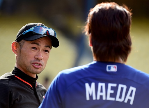 前田健太、先輩大リーガーのイチローと初対面 写真8枚 国際