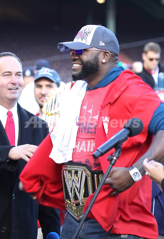 レッドソックスの「ひげボール」が競売に 写真1枚 国際ニュース：AFPBB