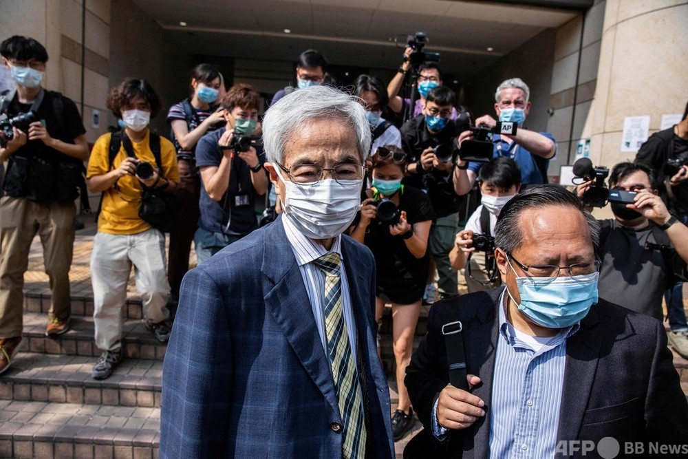 香港のベテラン民主活動家9人に有罪判決 無許可集会組織で