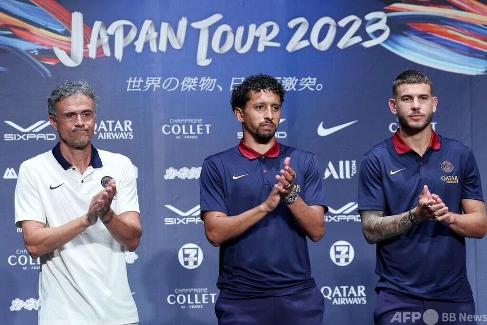 PSG主将マルキーニョス、エムバペ問題の解決願う 写真2枚 国際ニュース