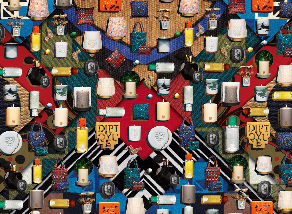 ディプティック、「34」にアートな新作オブジェと香り