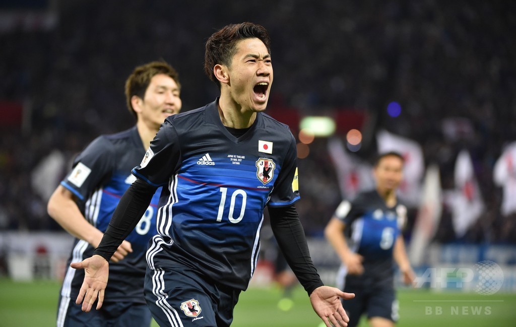 ハリル日本 タイに4発快勝で首位浮上 W杯アジア最終予選 国際ニュース Afpbb News