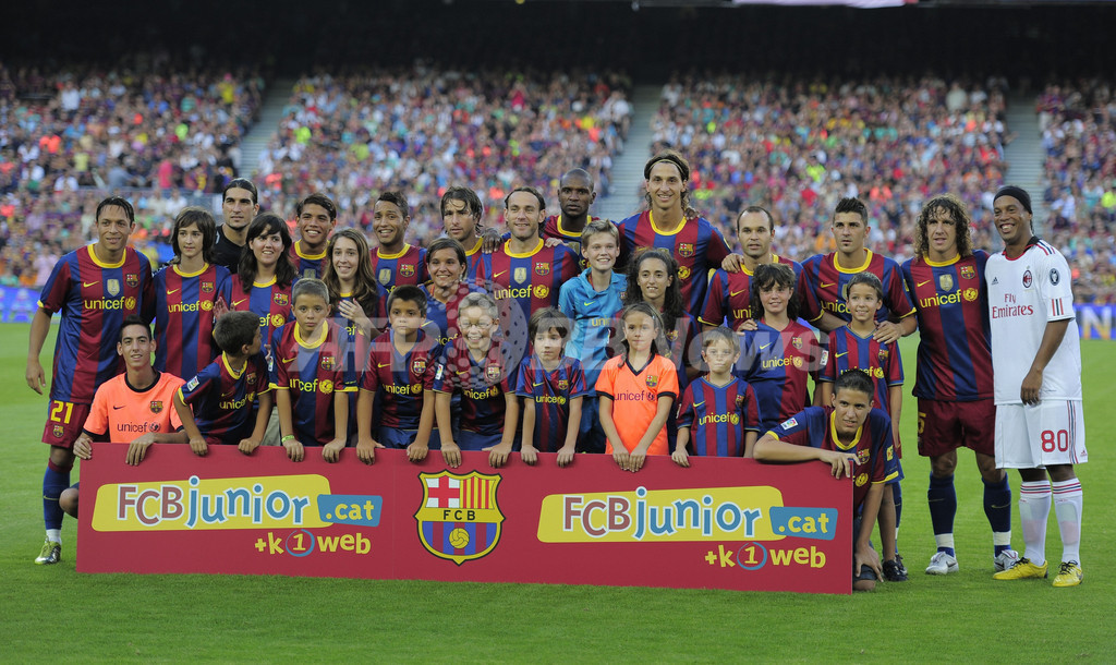 バルセロナ PK戦でミランに勝利、ジョアン・ガンペール杯 写真12枚