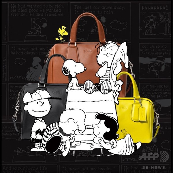 少し大人でエッジィな魅力いっぱい、「コーチ×ピーナッツ」