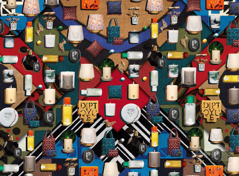 ディプティック、「34」にアートな新作オブジェと香り