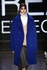 米ニューヨーク市内で発表された「DKNY」15/16年秋冬コレクション（2015年2月15日撮影）。(c)AFP/Getty Images/Neilson Barnard