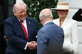 トランプ氏、英国王との晩さん会で「イランを軍事的に打ち負かした」と発言