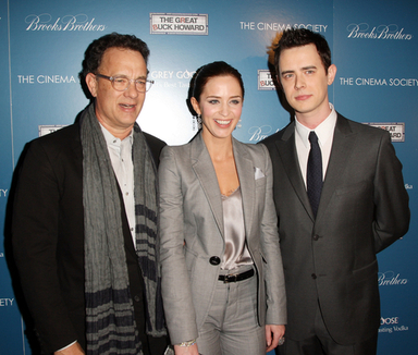 映画『The Great Buck Howard』上映会、トム・ハンクス親子ら出席 写真