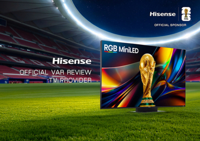 HisenseのRGB MiniLEDが、国際放送センターにおけるFIFAワールドカップ2026（TM）のVAR運用をサポート