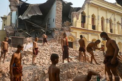 ミャンマー地震の死者数、3000人を超える 軍事政権