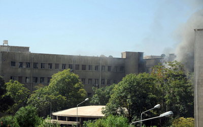 ダマスカス中心部の軍司令部で爆発、4人死亡