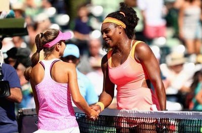 セレーナが同胞の15歳を一蹴、4回戦へ マイアミ・オープン