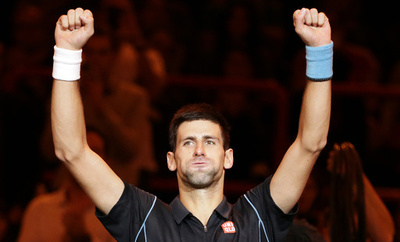 ジョコビッチがワウリンカを下し準決勝へ、パリ・マスターズ