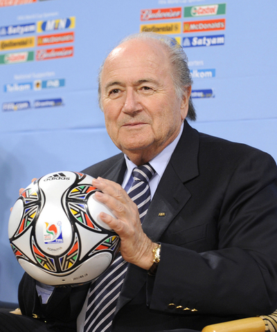 ブラッター会長 2010年W杯開催地を変更するつもりはないと主張