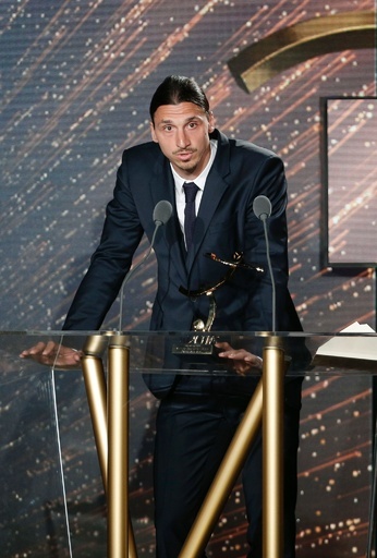 イブラヒモビッチ、自身3度目の仏リーグ最優秀選手に