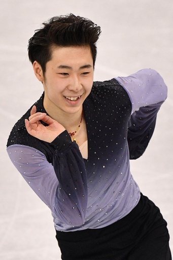 フィギュア男子で4位の金博洋、平昌五輪