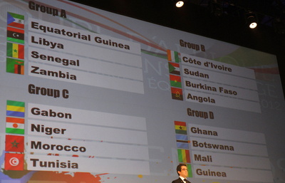 アフリカ・ネイションズ・カップ、予選グループの組み合わせが決まる
