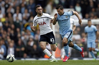 マンCがアグエロ弾で勝利！ 来季CL出場権をほぼ手中に