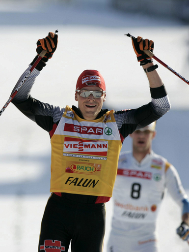 ＜クロスカントリー 06-07W杯・第19戦＞男子15キロメートルC＋15キロメートルF・パシュート、アンゲラー 今季4勝目を飾る - スウェーデン