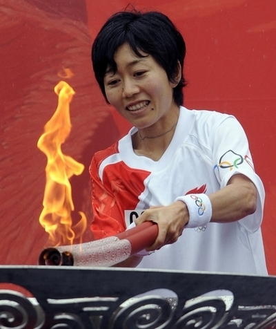 野口 北京五輪マラソンコースに手応え