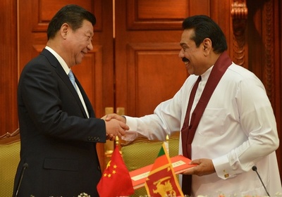 中国国家主席がスリランカ訪問、海上安全保障の強化などで合意