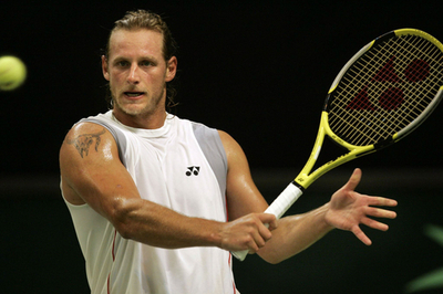 ＜男子テニス 07デビスカップ＞ナルバンディアン スウェーデン戦に向け調整 - スウェーデン