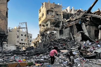 ガザ北部空爆の死者100人に 子どもの犠牲に米国も深い懸念