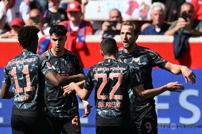 バイエルン圧勝でリーグ制覇に前進、4位争いは混戦に