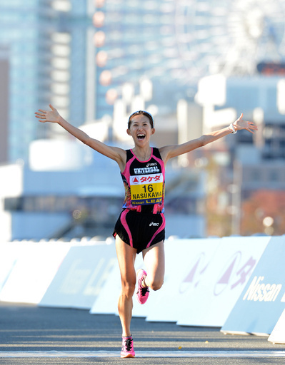 チェロメイが優勝、那須川が2位 横浜国際女子マラソン