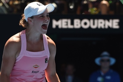 地元期待のバーティがシャラポワ撃破、全豪OP準々決勝進出