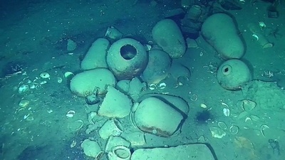 動画:沈没船「サンホセ号」 ロボット調査で新たに遺物確認 コロンビア