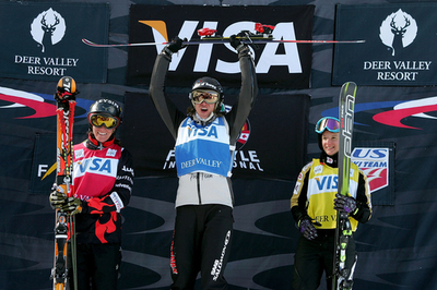 ダビド 女子スキークロス第4戦制しシーズン3勝目